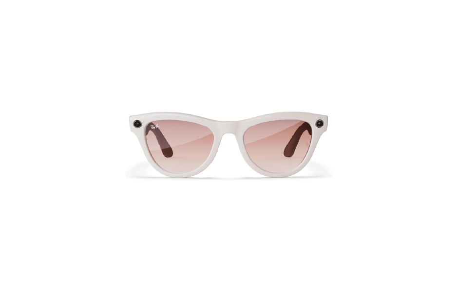 Meta Ray-Ban Skyler (Std) Smart Glasses - Shiny Chalky Gray
